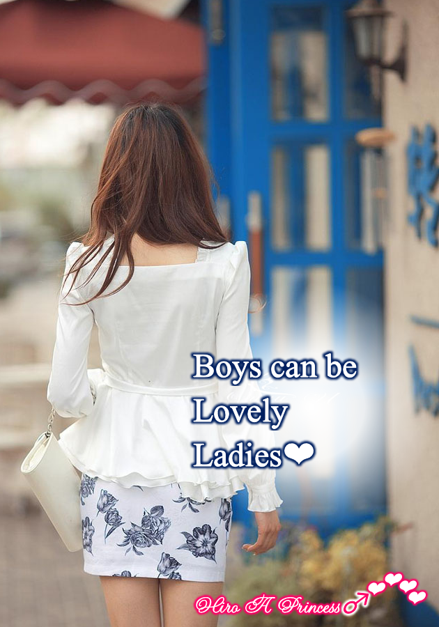 Boys can be lovely ladies E
