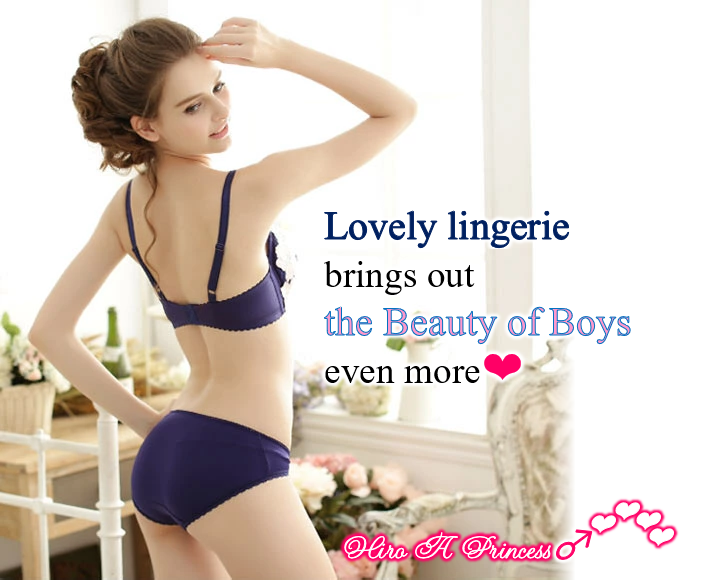 Lovely lingerie brings out Beauty of Boys even more E